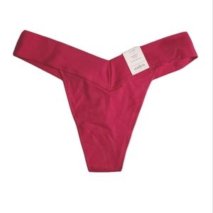 Auden Seamless Thong Underwear Pink XL